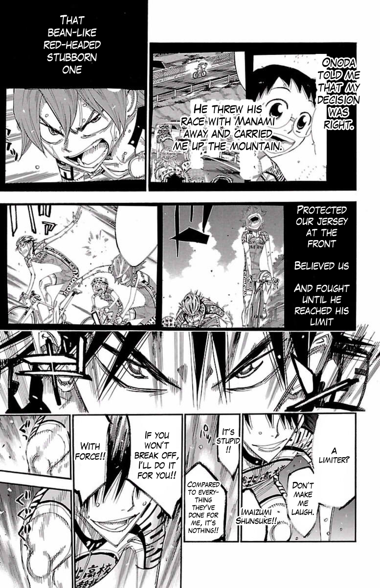 Yowamushi Pedal Chapter 409 page 10 - Chapter 409: Limiter