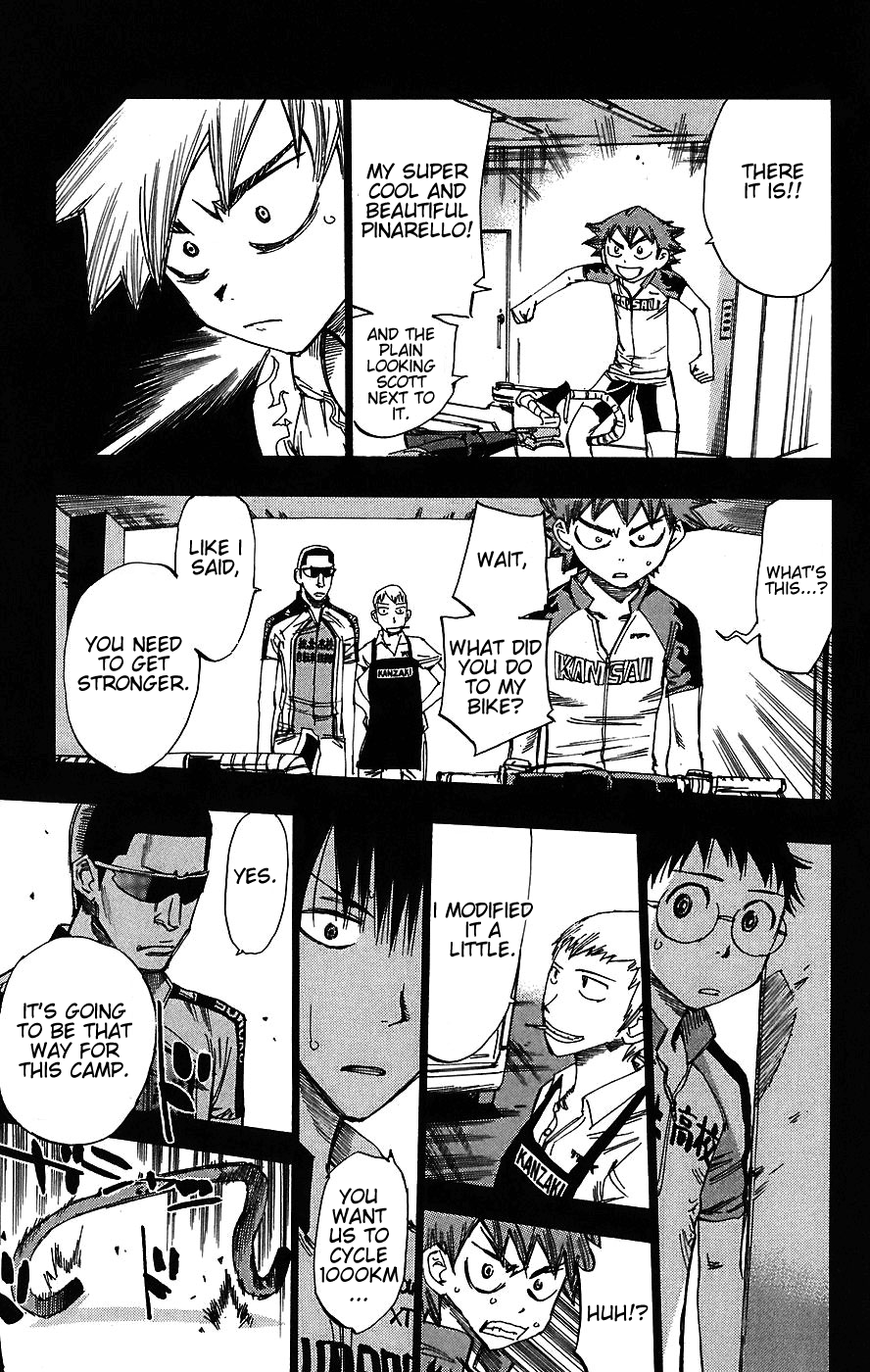 Yowamushi Pedal Chapter 41 page 13 - Chapter 41: First Day of Camp