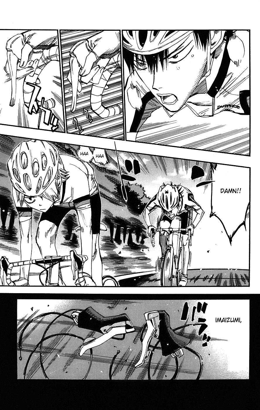 Yowamushi Pedal Chapter 41 page 15 - Chapter 41: First Day of Camp