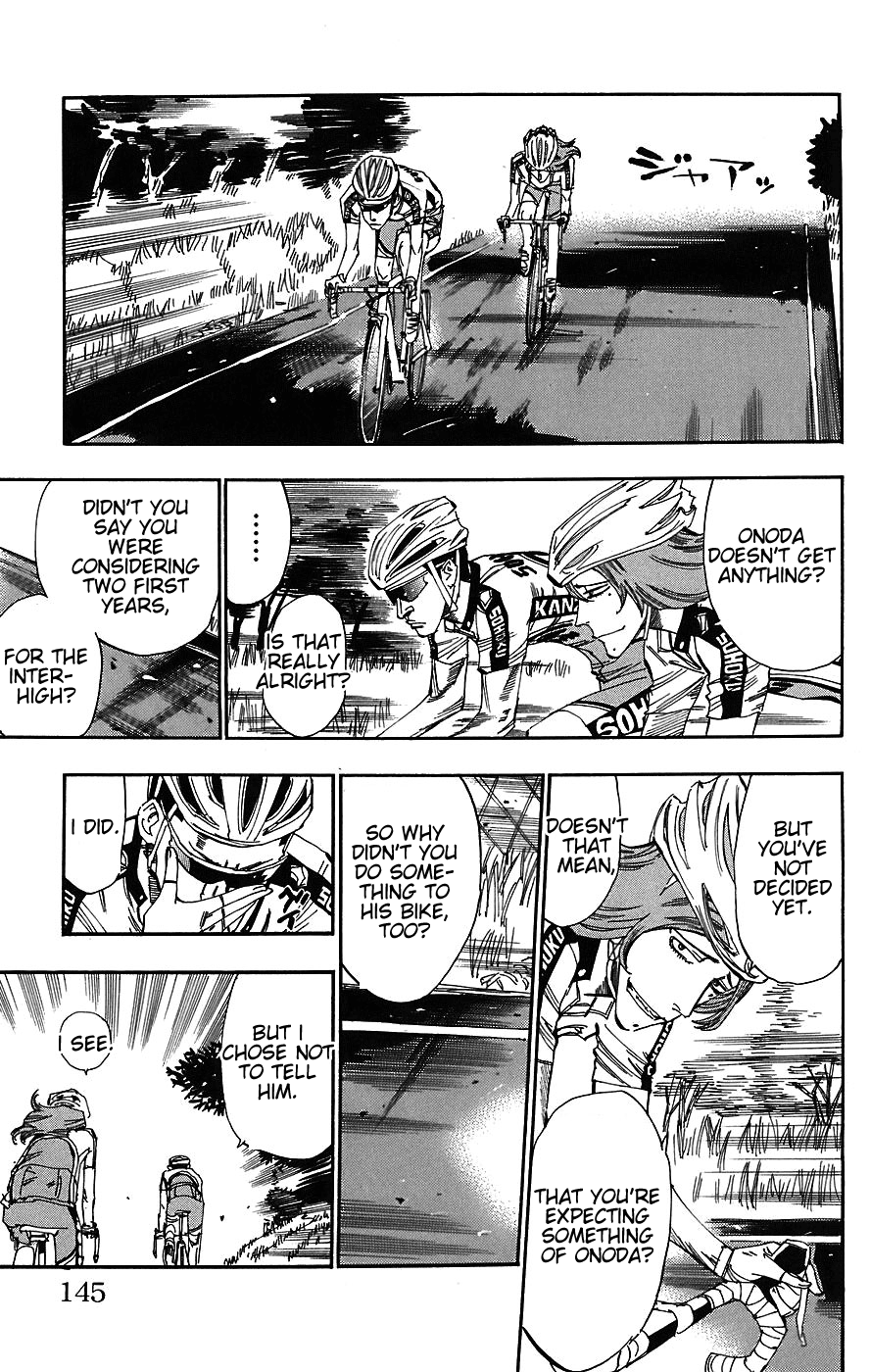 Yowamushi Pedal Chapter 41 page 17 - Chapter 41: First Day of Camp