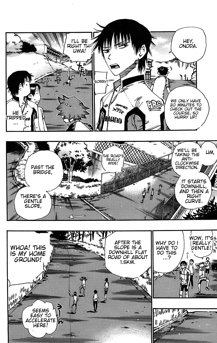 Yowamushi Pedal Chapter 41 page 3 - Chapter 41: First Day of Camp