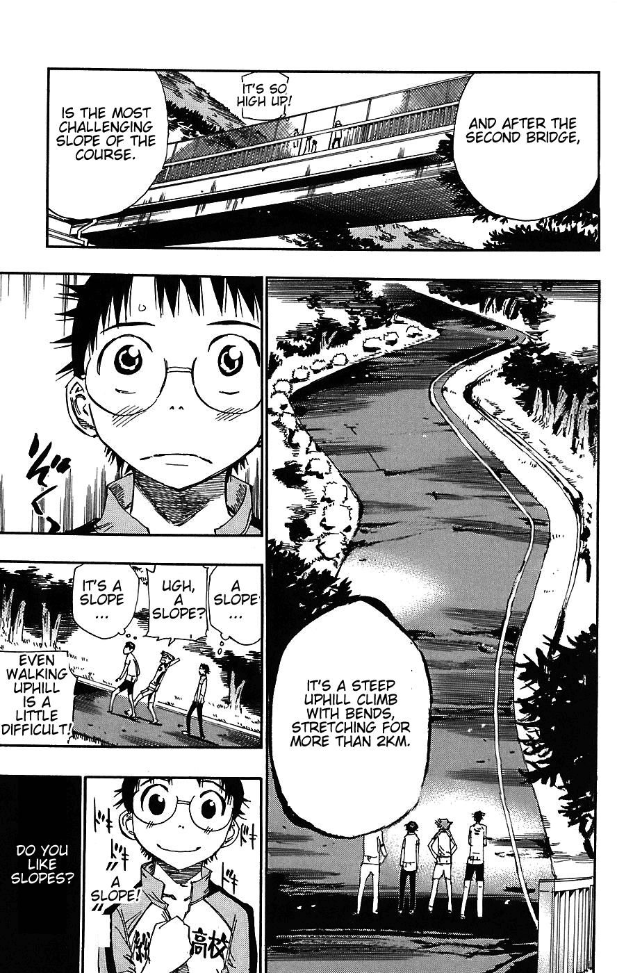 Yowamushi Pedal Chapter 41 page 4 - Chapter 41: First Day of Camp