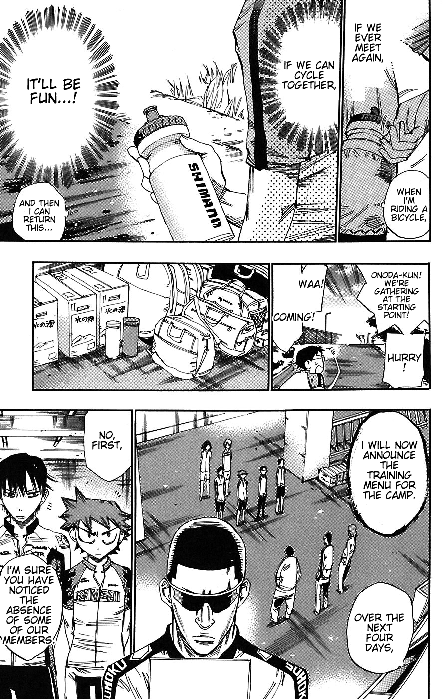 Yowamushi Pedal Chapter 41 page 6 - Chapter 41: First Day of Camp
