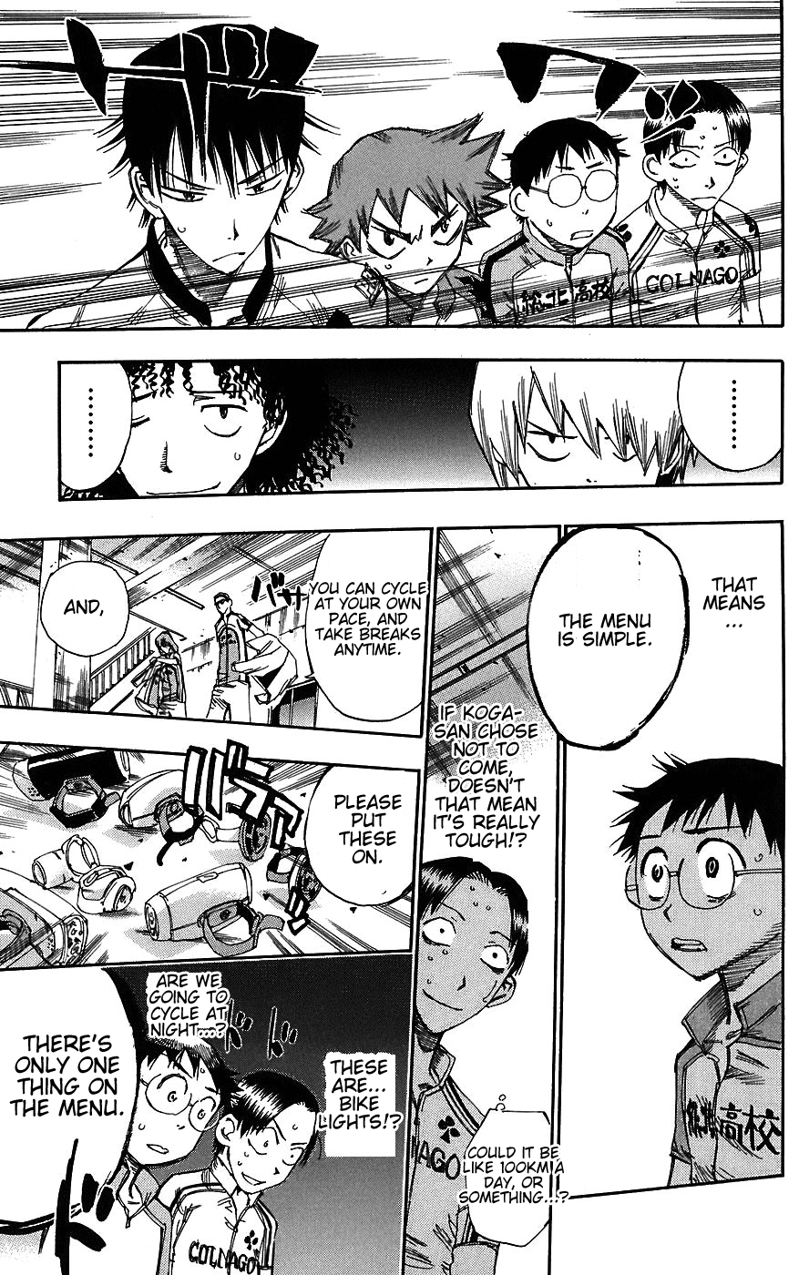 Yowamushi Pedal Chapter 41 page 8 - Chapter 41: First Day of Camp