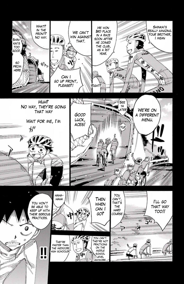 Yowamushi Pedal Chapter 412 page 10 - Chapter 412: Shinkai Yuto