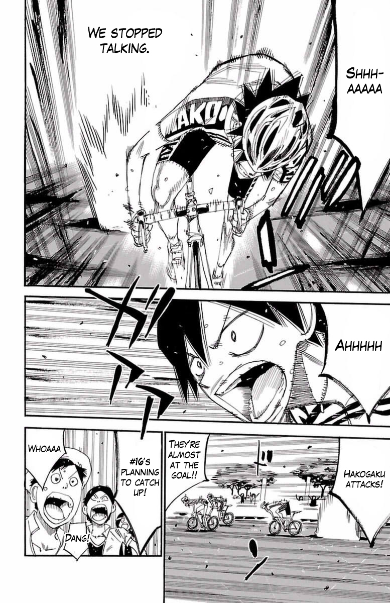 Yowamushi Pedal Chapter 412 page 15 - Chapter 412: Shinkai Yuto