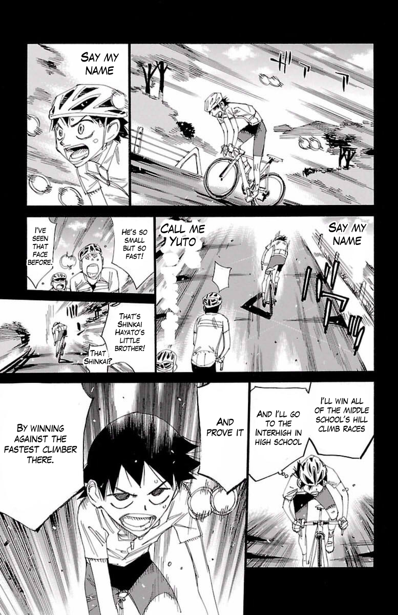 Yowamushi Pedal Chapter 412 page 18 - Chapter 412: Shinkai Yuto