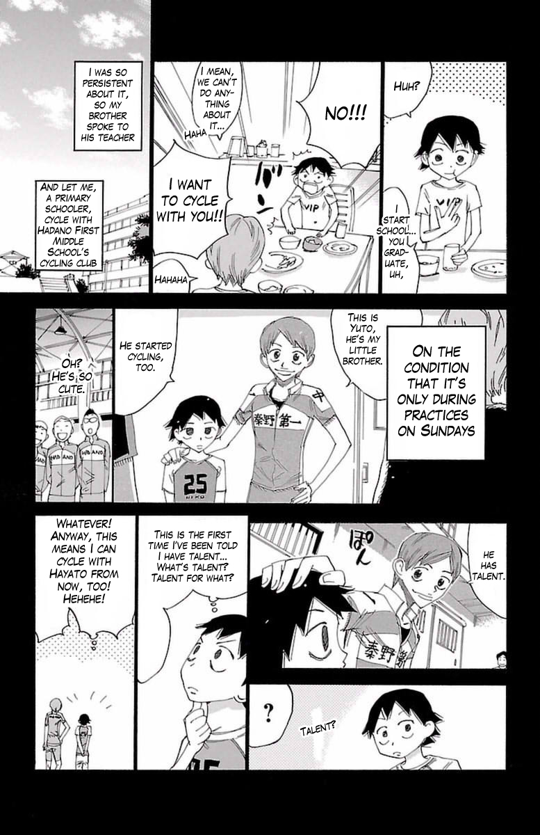 Yowamushi Pedal Chapter 412 page 6 - Chapter 412: Shinkai Yuto