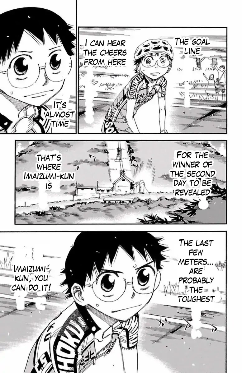 Yowamushi Pedal Chapter 413 page 12 - Chapter 413: The three strong ones