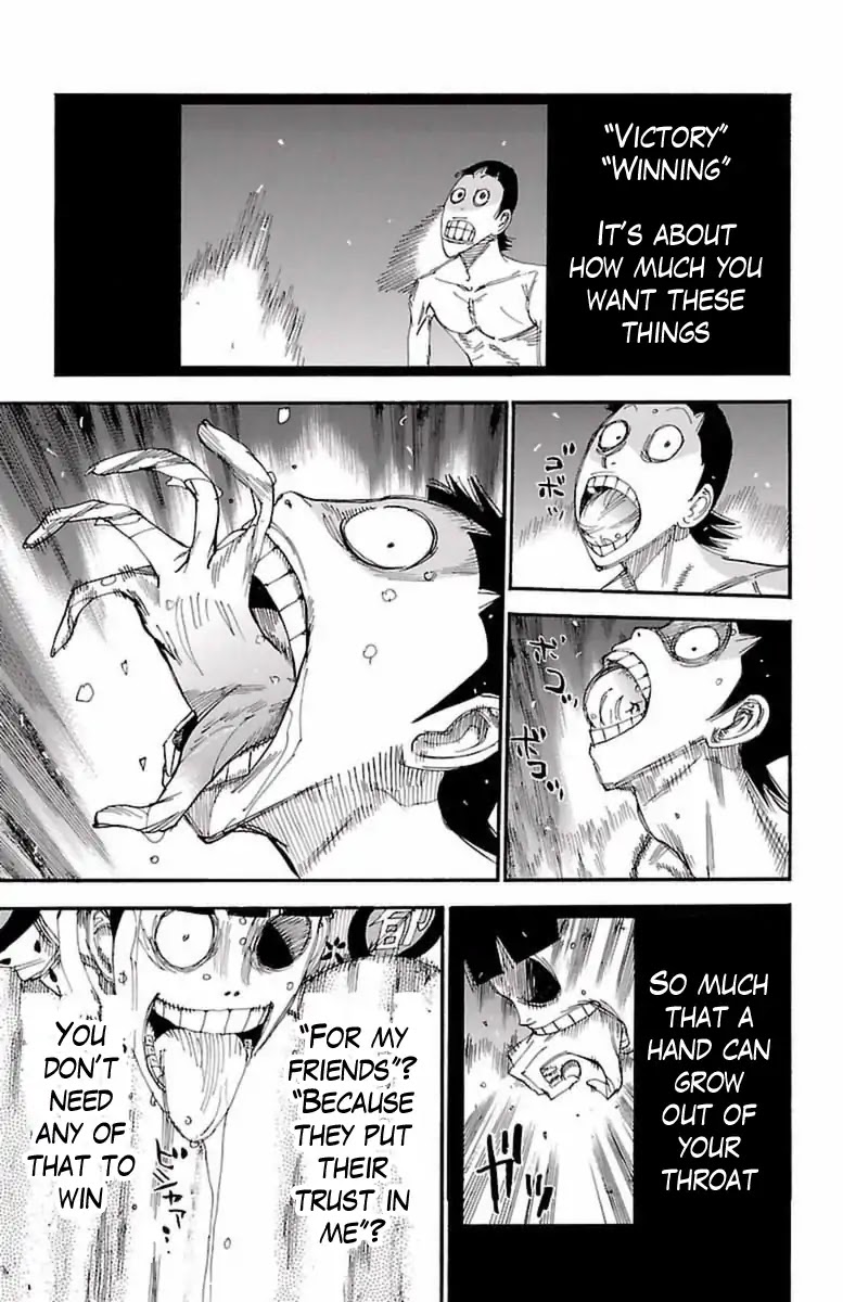 Yowamushi Pedal Chapter 413 page 21 - Chapter 413: The three strong ones