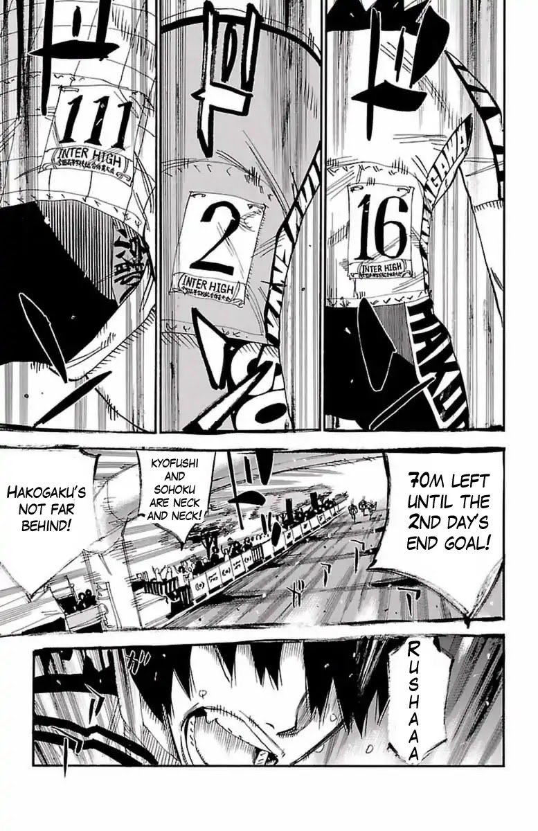 Yowamushi Pedal Chapter 413 page 4 - Chapter 413: The three strong ones