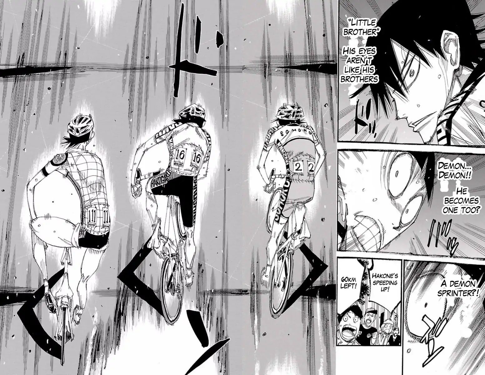 Yowamushi Pedal Chapter 413 page 7 - Chapter 413: The three strong ones