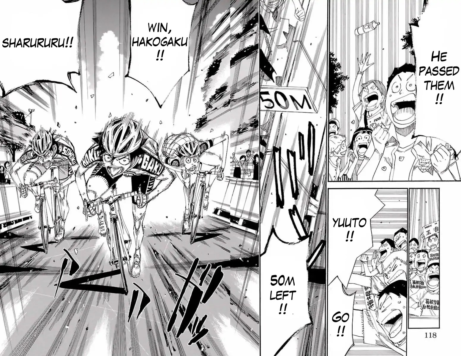 Yowamushi Pedal Chapter 413 page 9 - Chapter 413: The three strong ones