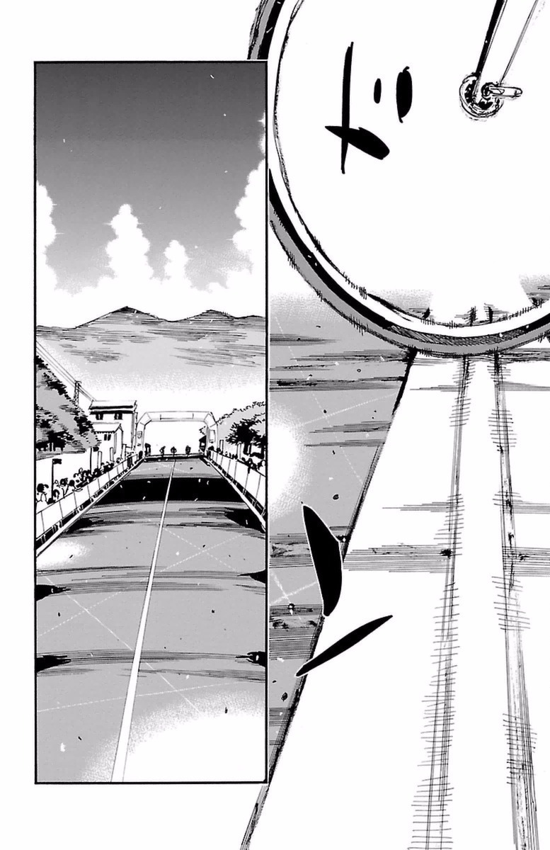 Yowamushi Pedal Chapter 414 page 10 - Chapter 414: The second day's goal line