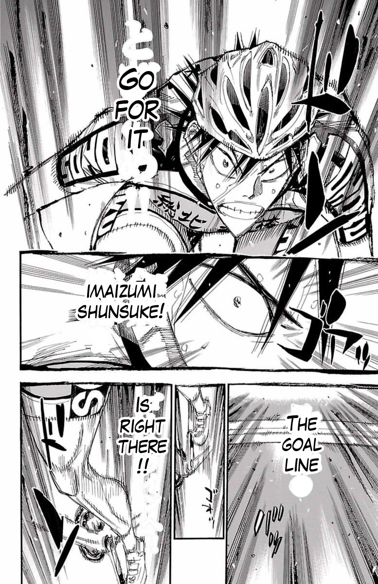Yowamushi Pedal Chapter 414 page 3 - Chapter 414: The second day's goal line