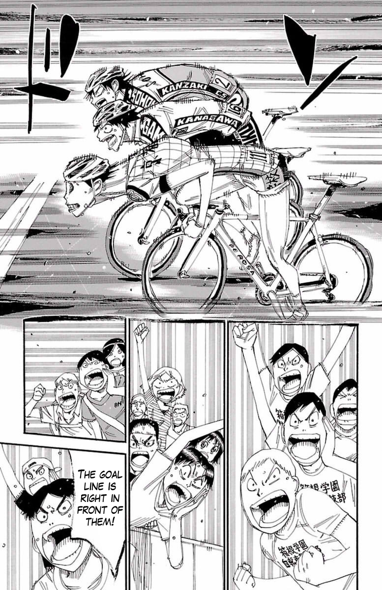Yowamushi Pedal Chapter 414 page 6 - Chapter 414: The second day's goal line