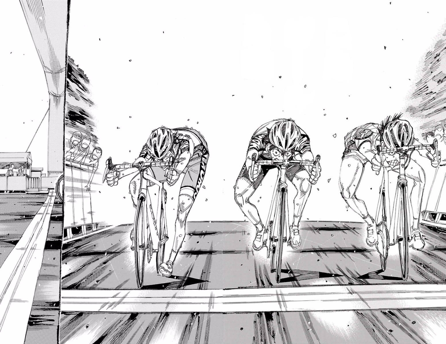 Yowamushi Pedal Chapter 414 page 9 - Chapter 414: The second day's goal line