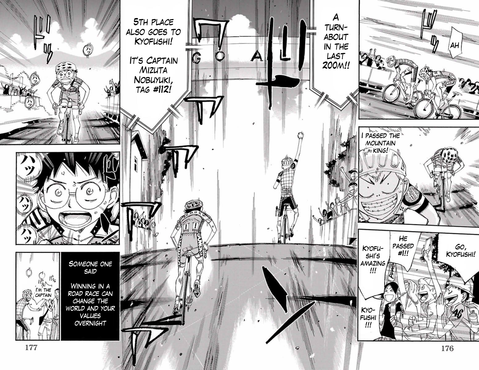 Yowamushi Pedal Chapter 415 page 17 - Chapter 415: The winner