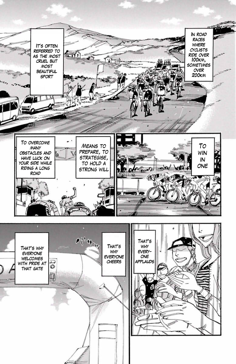 Yowamushi Pedal Chapter 415 page 3 - Chapter 415: The winner