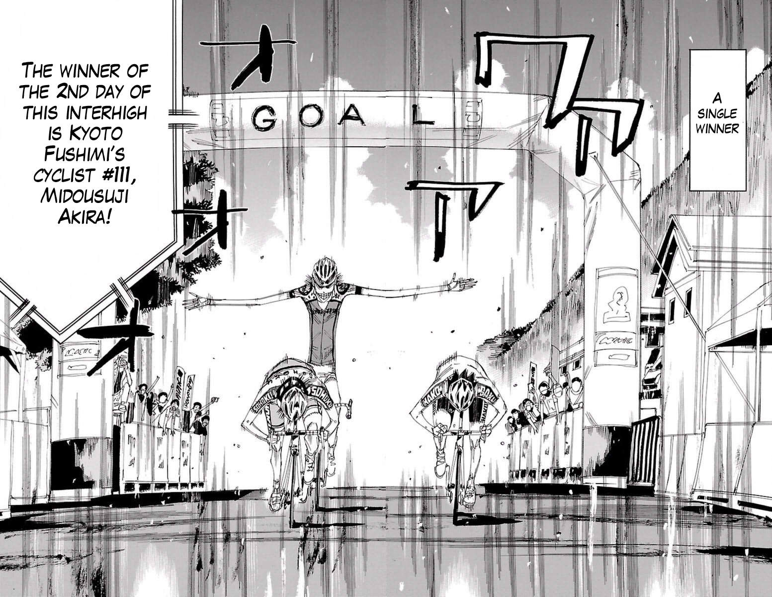 Yowamushi Pedal Chapter 415 page 4 - Chapter 415: The winner