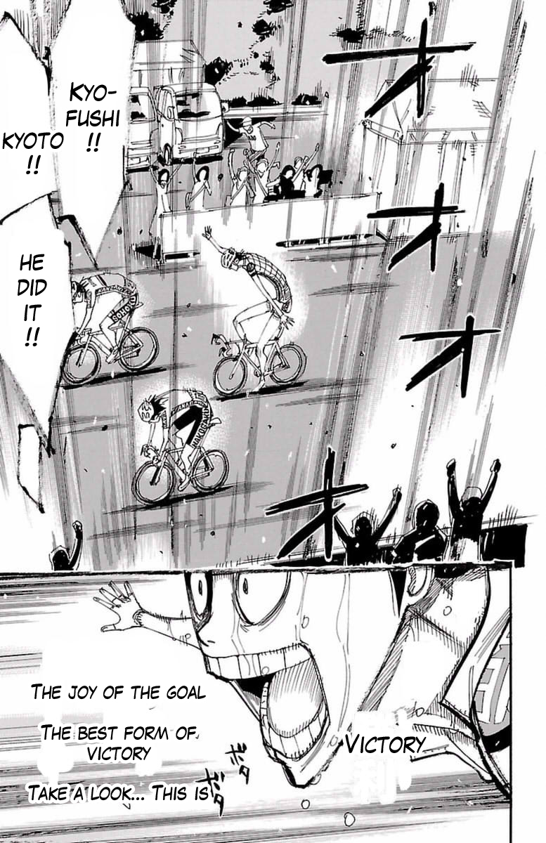 Yowamushi Pedal Chapter 415 page 6 - Chapter 415: The winner