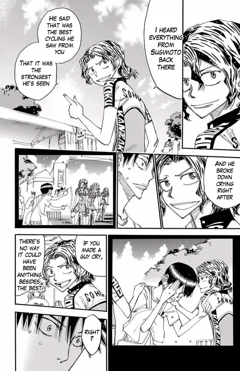 Yowamushi Pedal Chapter 416 page 10 - Chapter 416: The podium