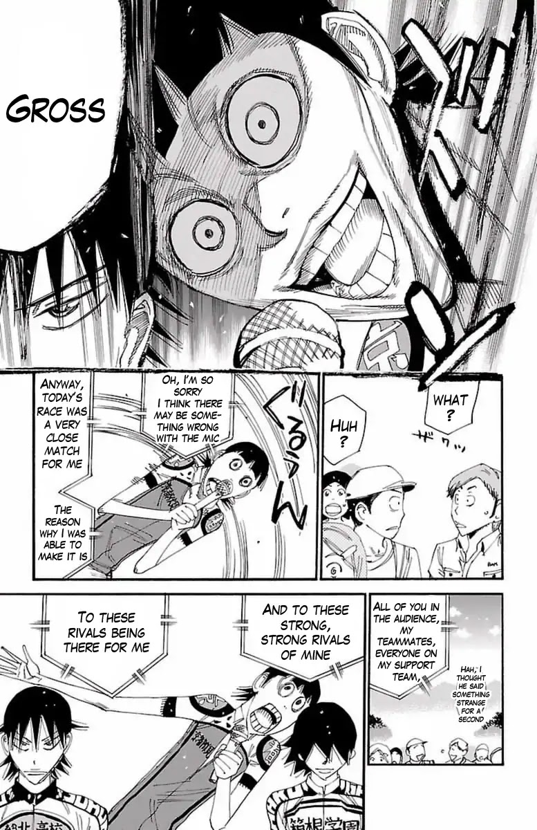 Yowamushi Pedal Chapter 416 page 16 - Chapter 416: The podium
