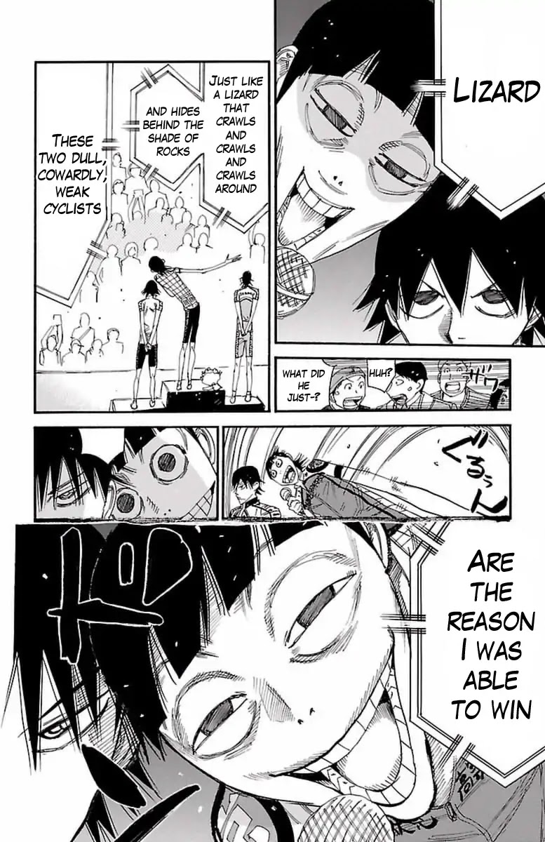 Yowamushi Pedal Chapter 416 page 17 - Chapter 416: The podium