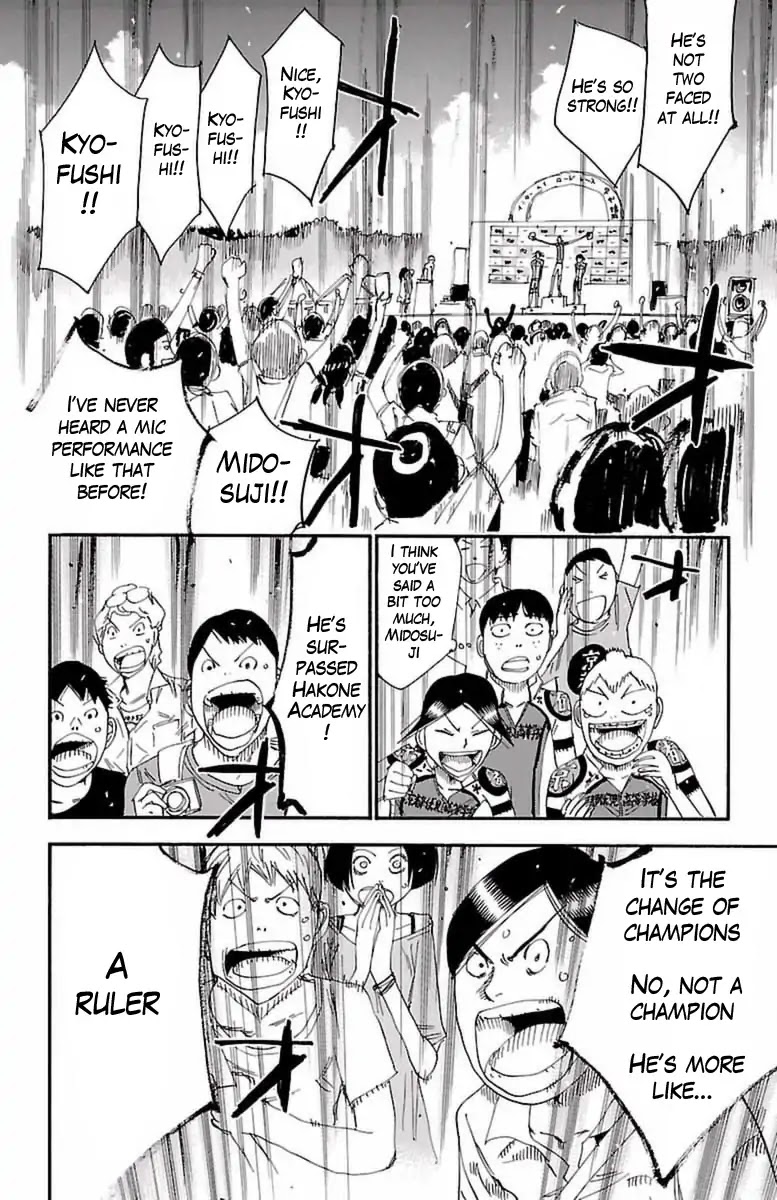 Yowamushi Pedal Chapter 416 page 21 - Chapter 416: The podium