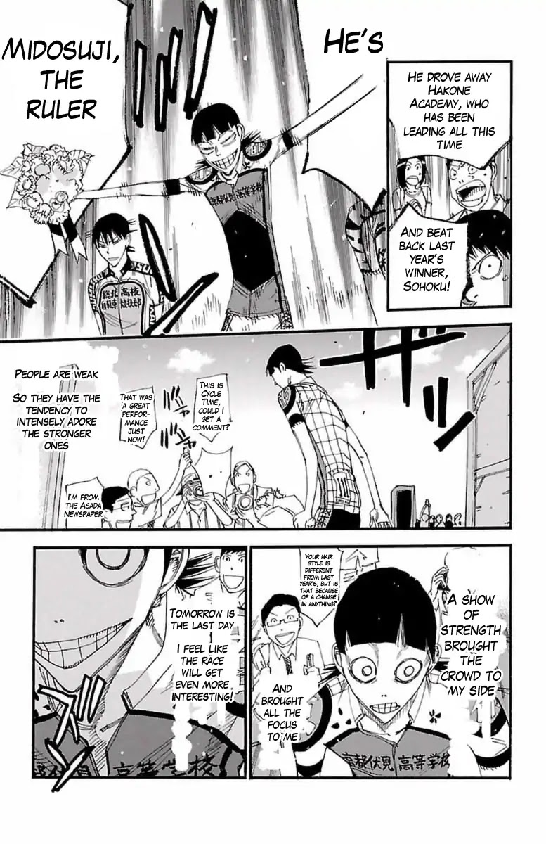 Yowamushi Pedal Chapter 416 page 22 - Chapter 416: The podium