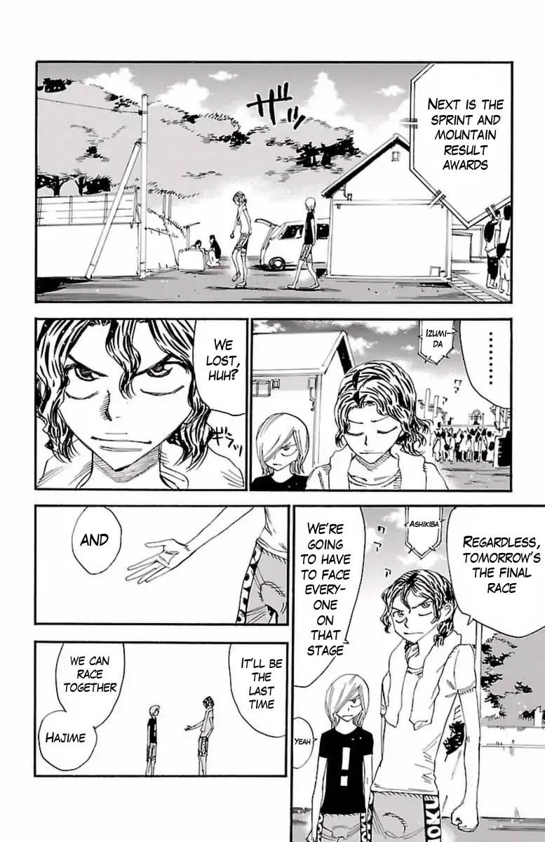Yowamushi Pedal Chapter 416 page 23 - Chapter 416: The podium