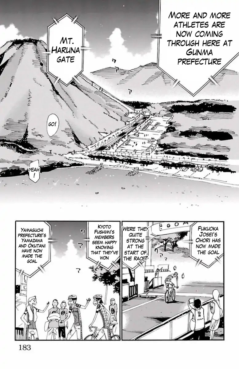 Yowamushi Pedal Chapter 416 page 4 - Chapter 416: The podium