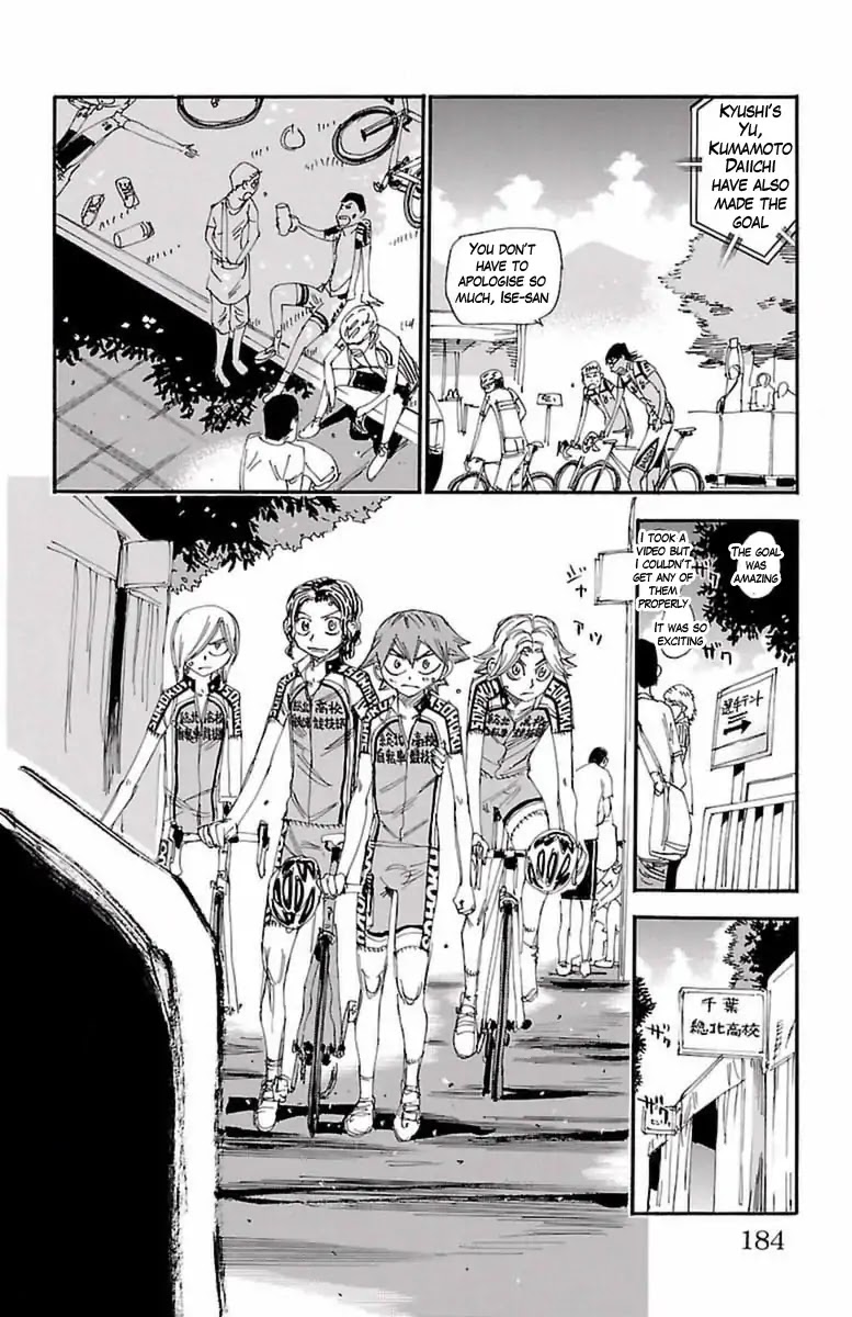 Yowamushi Pedal Chapter 416 page 5 - Chapter 416: The podium