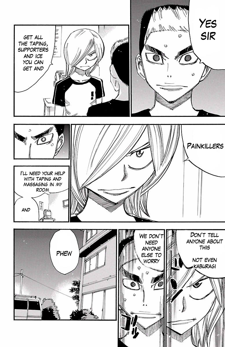 Yowamushi Pedal Chapter 417 page 10 - Chapter 417: Souhoku's dark cloud