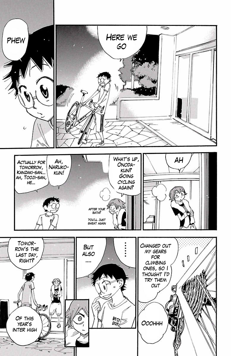 Yowamushi Pedal Chapter 417 page 11 - Chapter 417: Souhoku's dark cloud