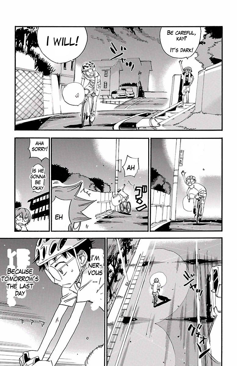 Yowamushi Pedal Chapter 417 page 13 - Chapter 417: Souhoku's dark cloud