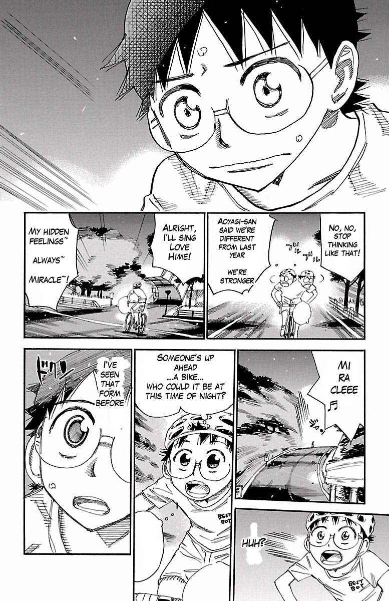Yowamushi Pedal Chapter 417 page 16 - Chapter 417: Souhoku's dark cloud
