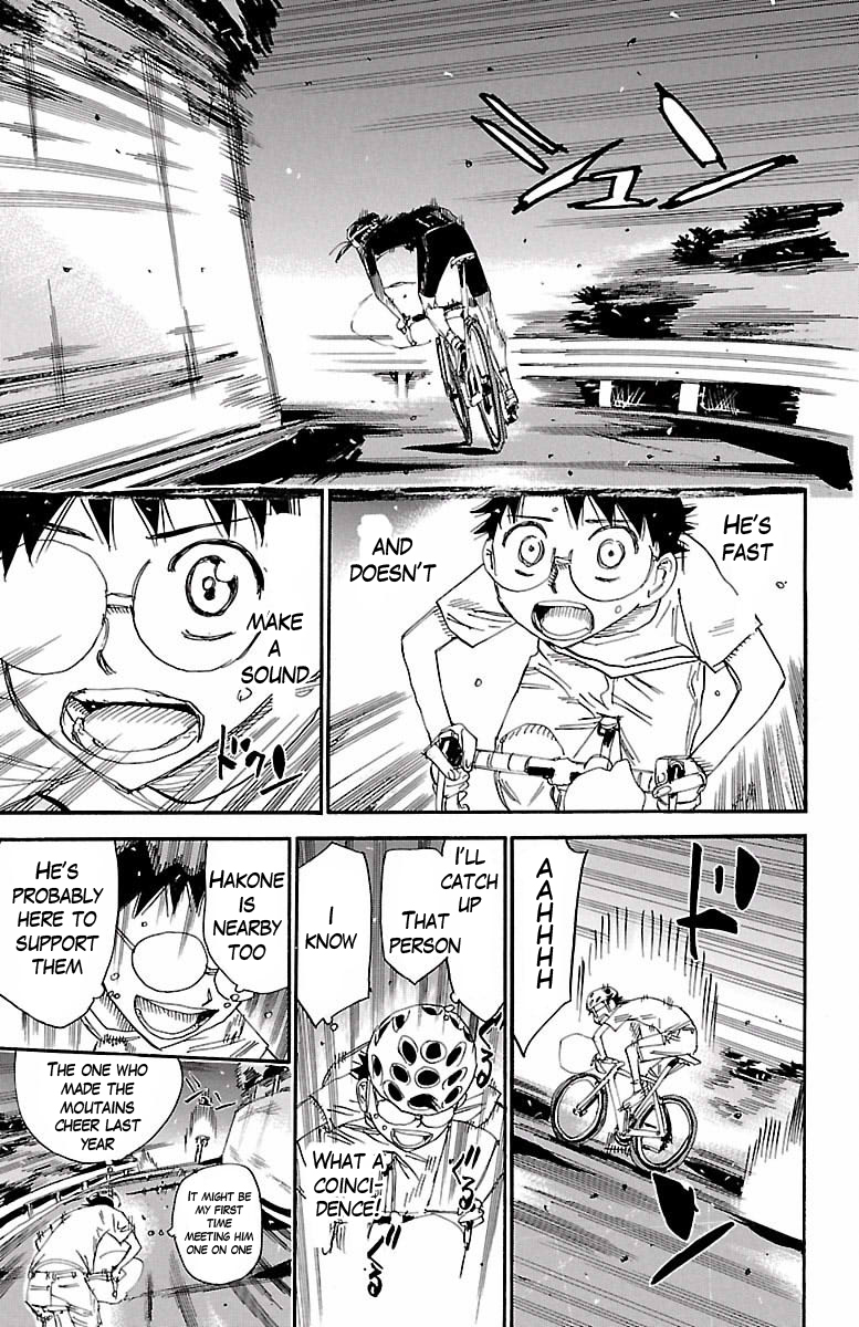 Yowamushi Pedal Chapter 417 page 17 - Chapter 417: Souhoku's dark cloud