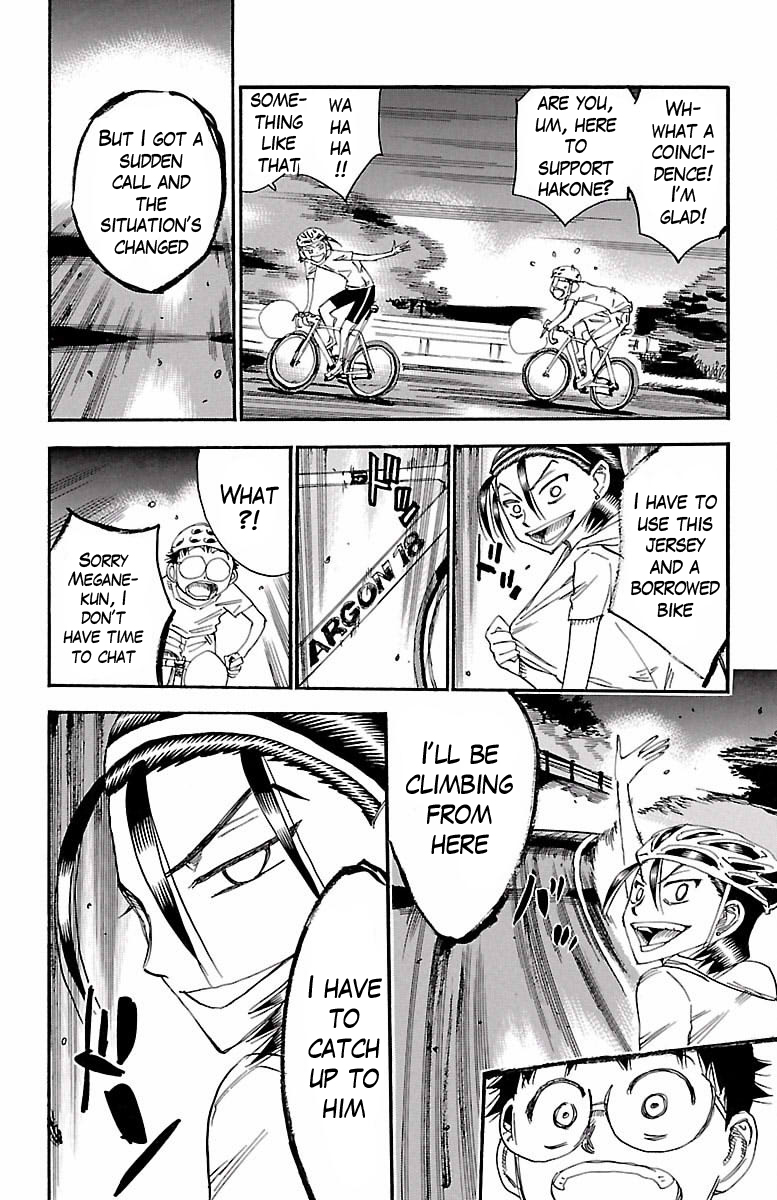 Yowamushi Pedal Chapter 417 page 19 - Chapter 417: Souhoku's dark cloud