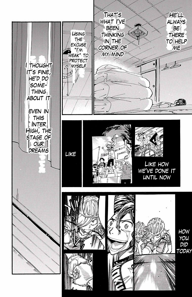 Yowamushi Pedal Chapter 417 page 3 - Chapter 417: Souhoku's dark cloud