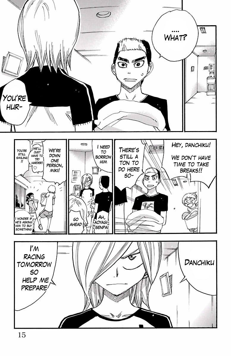 Yowamushi Pedal Chapter 417 page 9 - Chapter 417: Souhoku's dark cloud