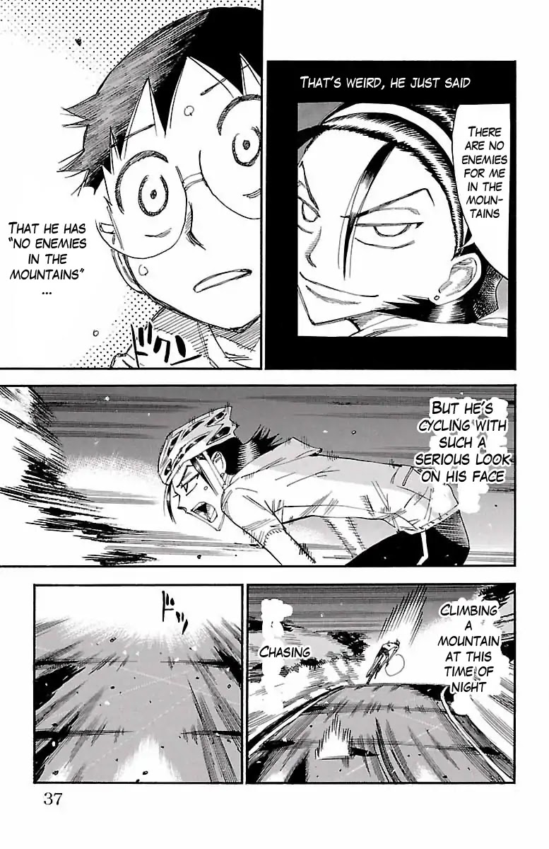 Yowamushi Pedal Chapter 418 page 10 - Chapter 418: A small ridge