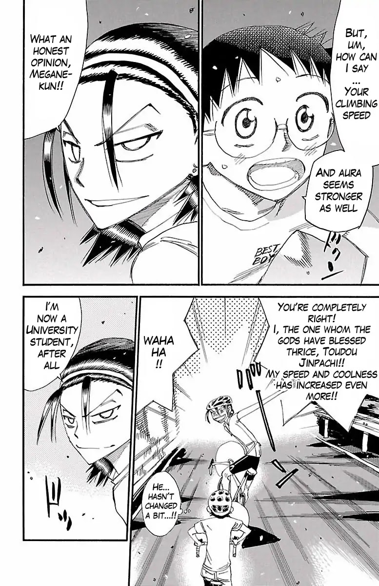 Yowamushi Pedal Chapter 418 page 3 - Chapter 418: A small ridge