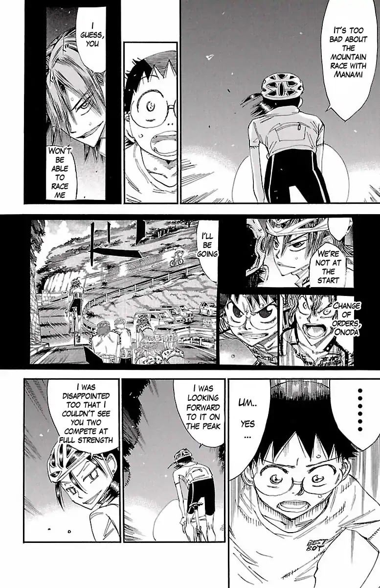 Yowamushi Pedal Chapter 418 page 7 - Chapter 418: A small ridge