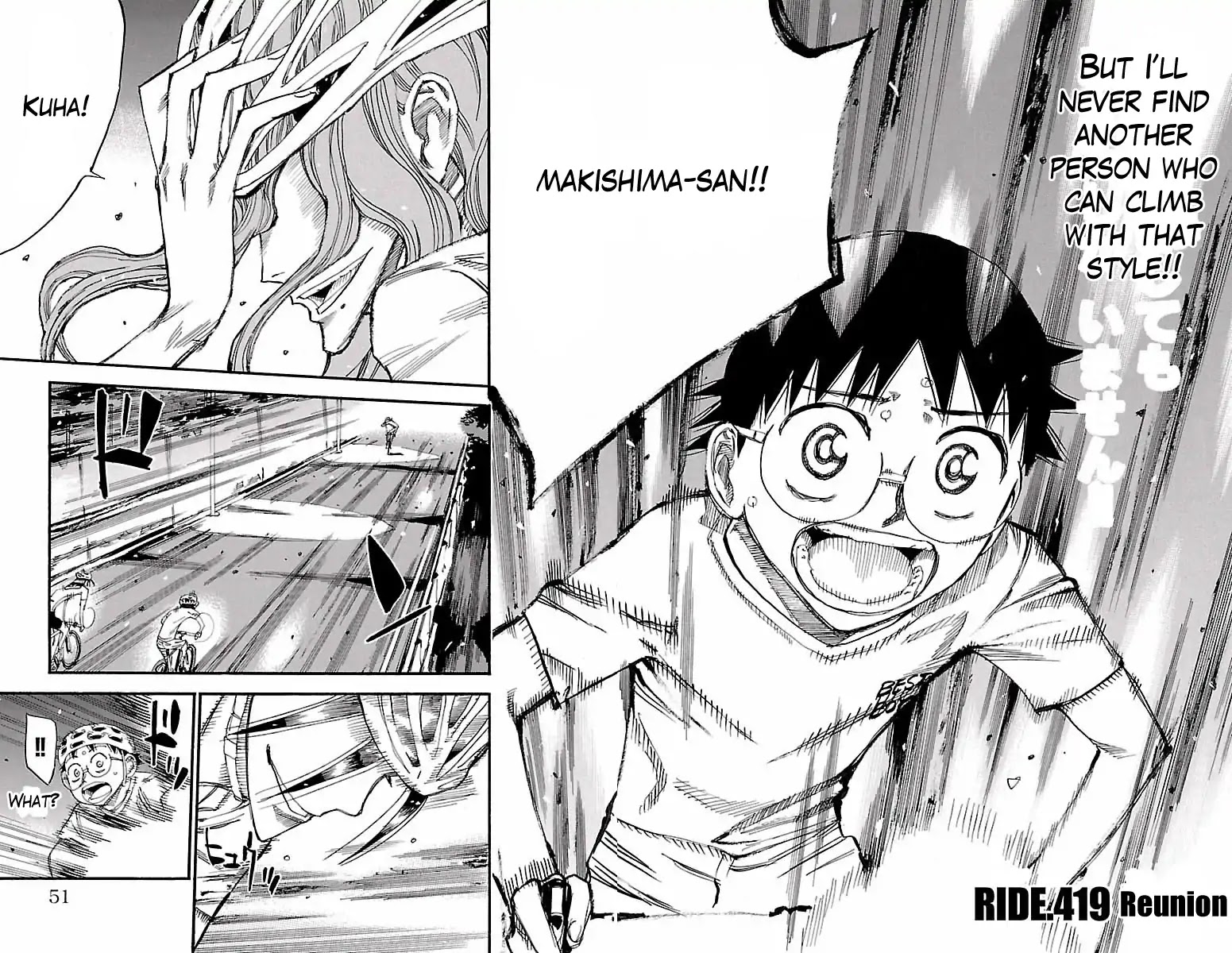 Yowamushi Pedal Chapter 419 page 4 - Chapter 419: Reunion