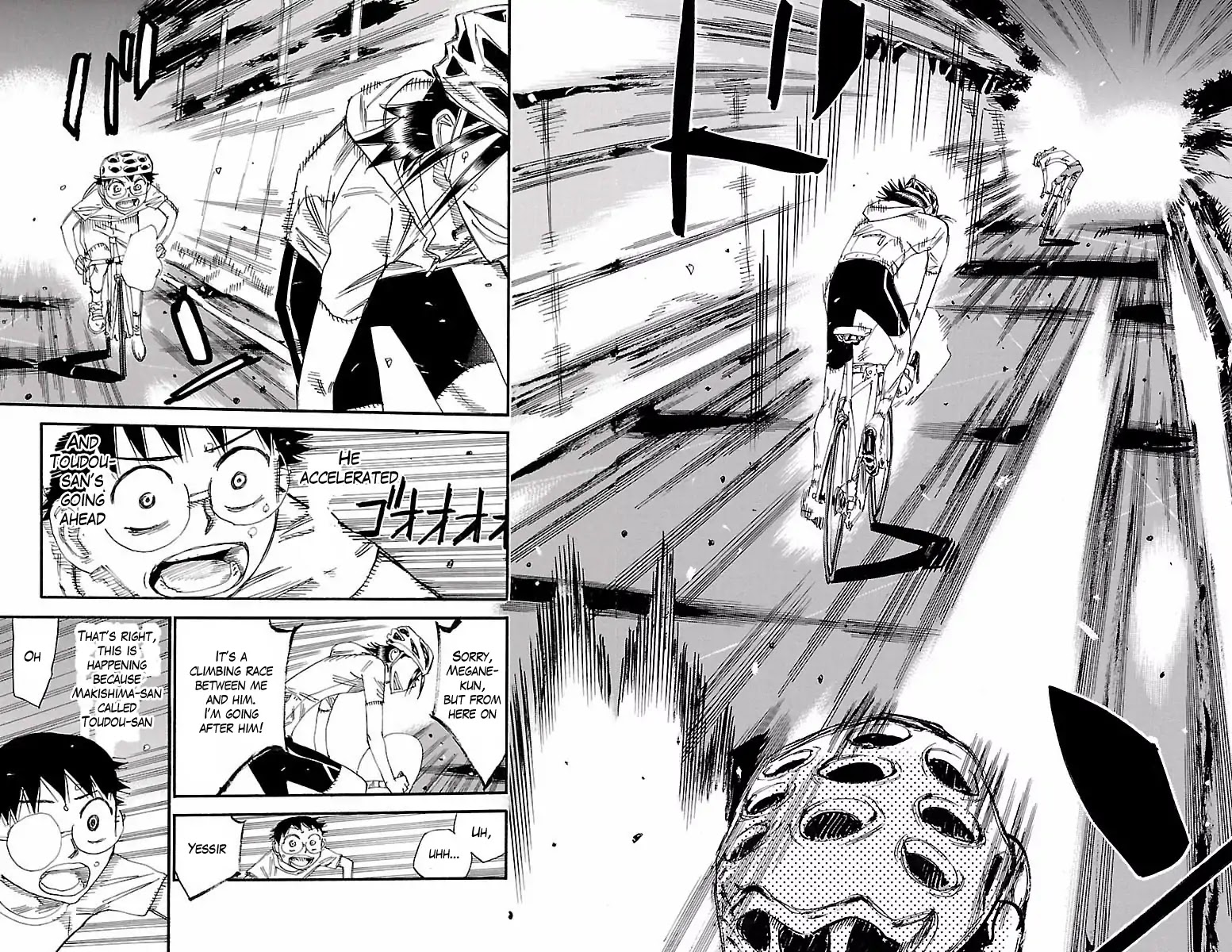 Yowamushi Pedal Chapter 419 page 5 - Chapter 419: Reunion