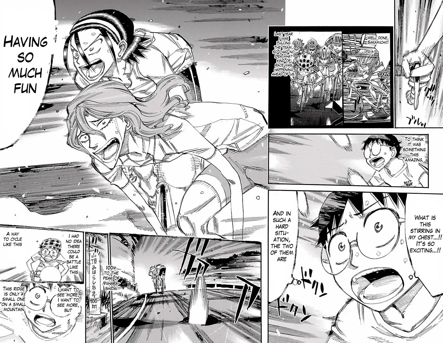Yowamushi Pedal Chapter 420 page 10 - Chapter 420: The climb