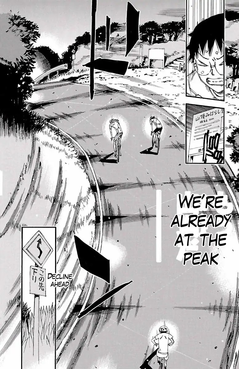 Yowamushi Pedal Chapter 420 page 11 - Chapter 420: The climb