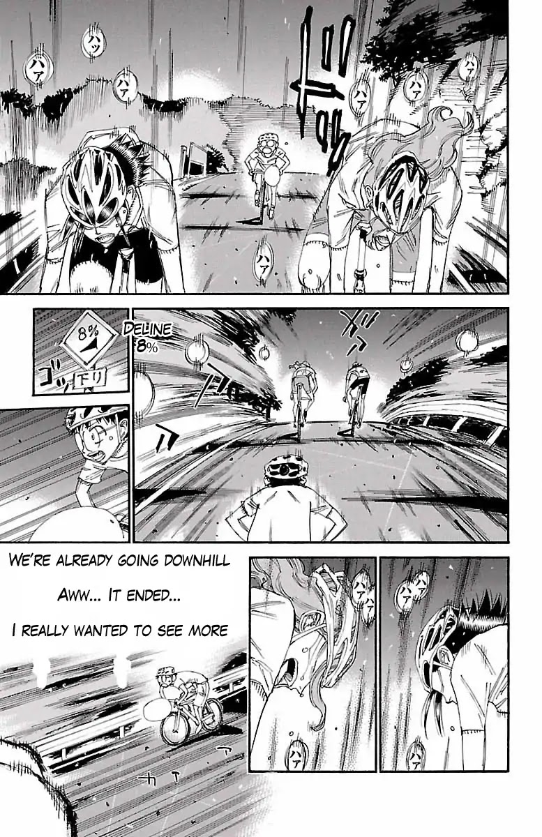 Yowamushi Pedal Chapter 420 page 12 - Chapter 420: The climb
