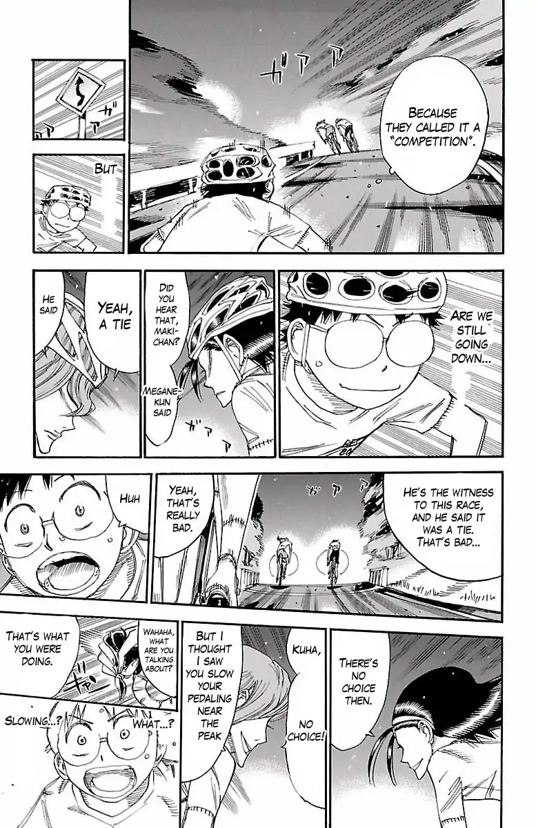 Yowamushi Pedal Chapter 420 page 14 - Chapter 420: The climb